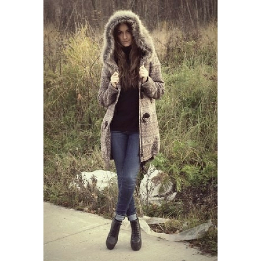 Buffalo David Bitton Kylie Fair Isle Coat!